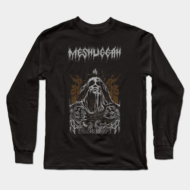 Meshuggah Long Sleeve T-Shirt by Motor liar 